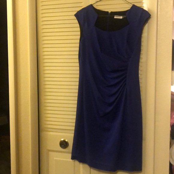 Calvin Klein Ruched Sheath Dress - Picture 3 of 7